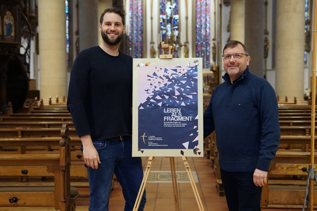 Pastoralreferent Thorsten Neuhaus und Pfarrer Benedikt Elshoff